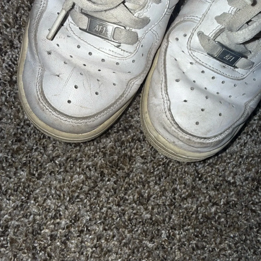 Nike White‎ and Gray Athletic Shoes